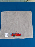 Gray Fire Engine Embellished Hand Towel