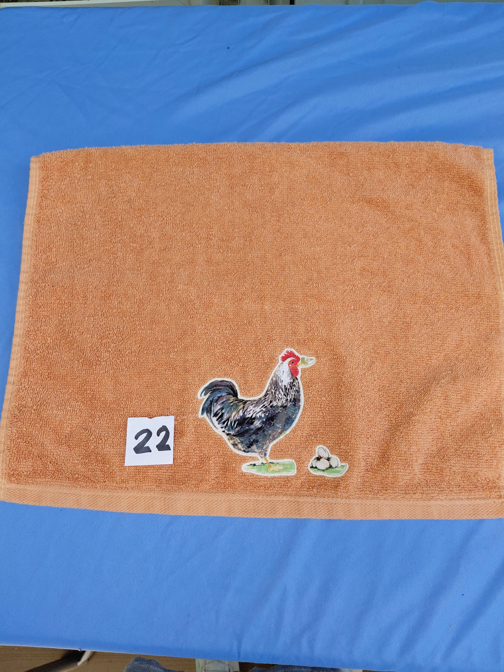 Sage Green Soccer Ball Embellished Washcloth